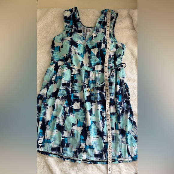 Stylish Blue and White Women Swim One Piece - Picture 8 of 9